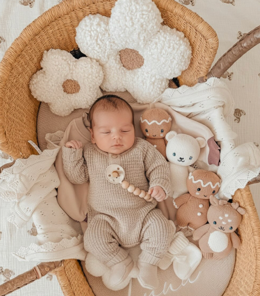 Mushroom Daisy Cushion