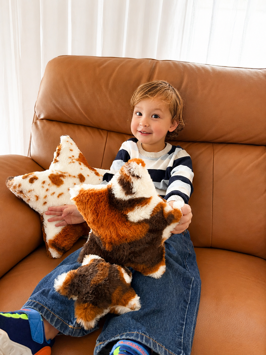 High Meadow Star cushion