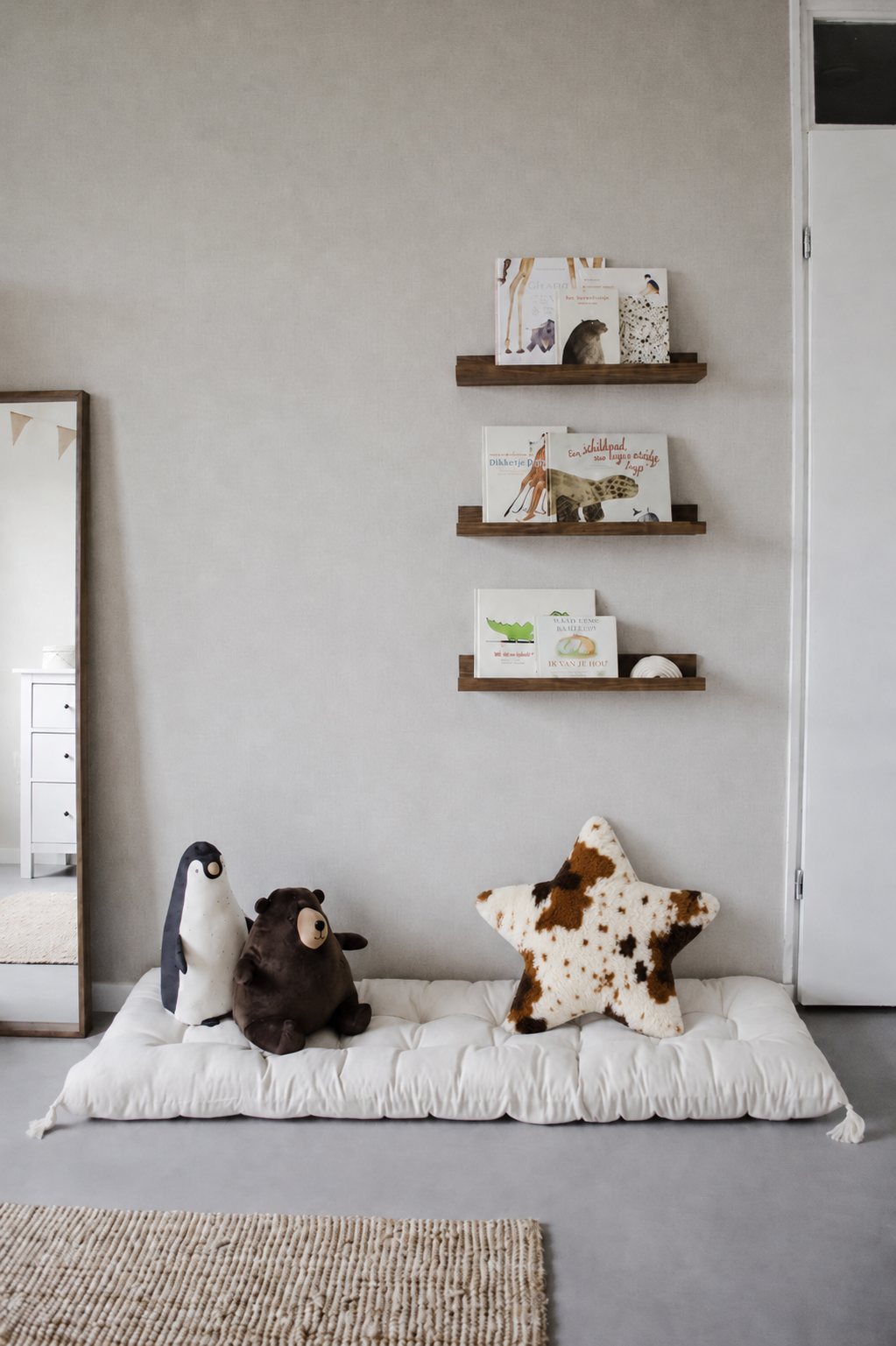High Meadow Star cushion