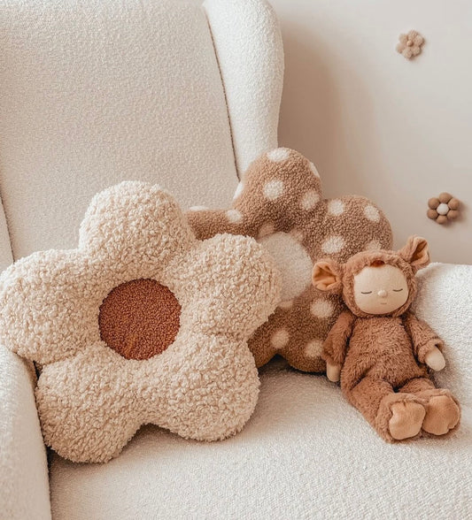 Mushroom Daisy Cushion
