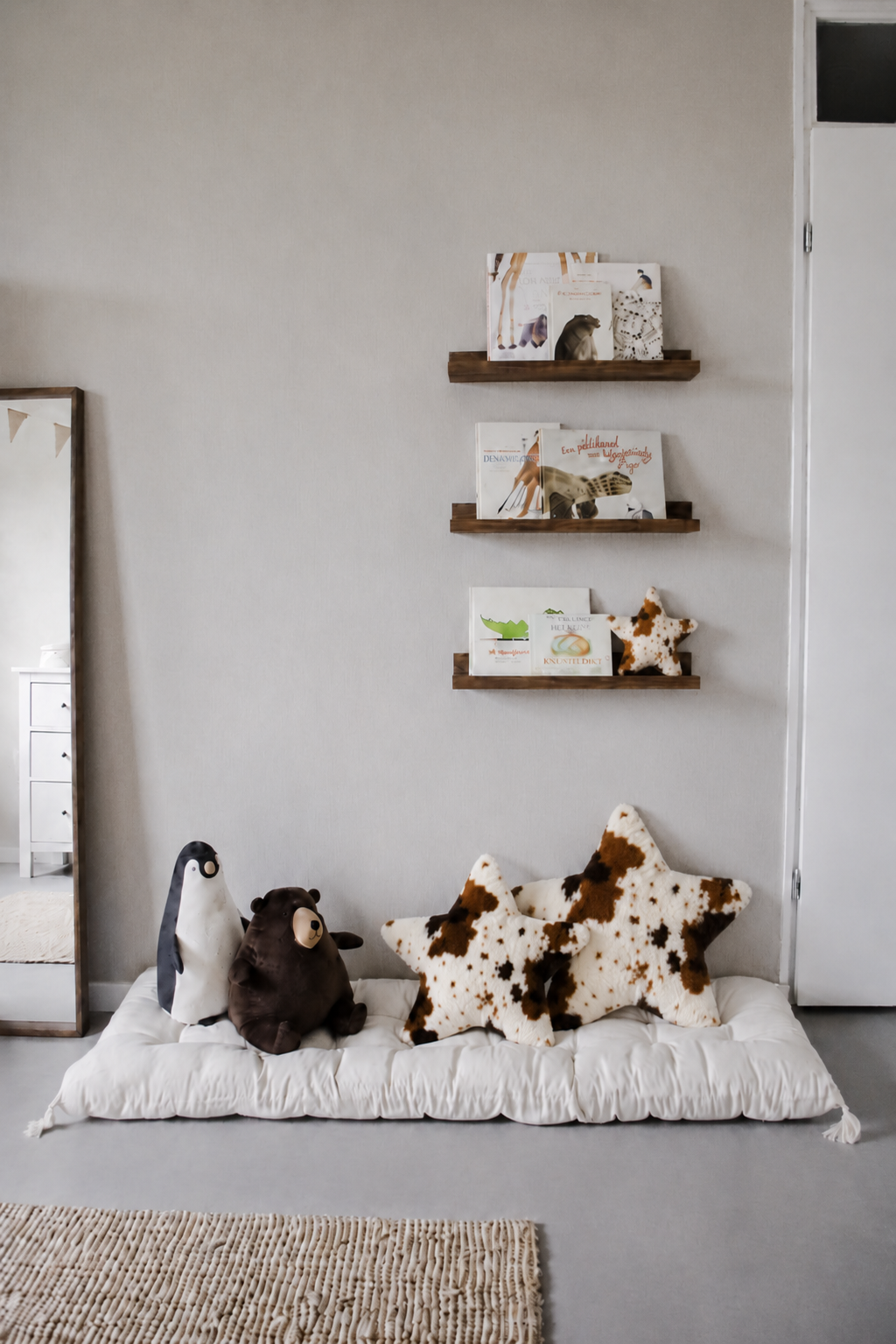 High Meadow Star cushion